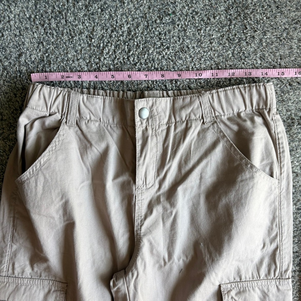 Aeropostale Tan Wide Leg Cargo Pants - Picture 5 of 6